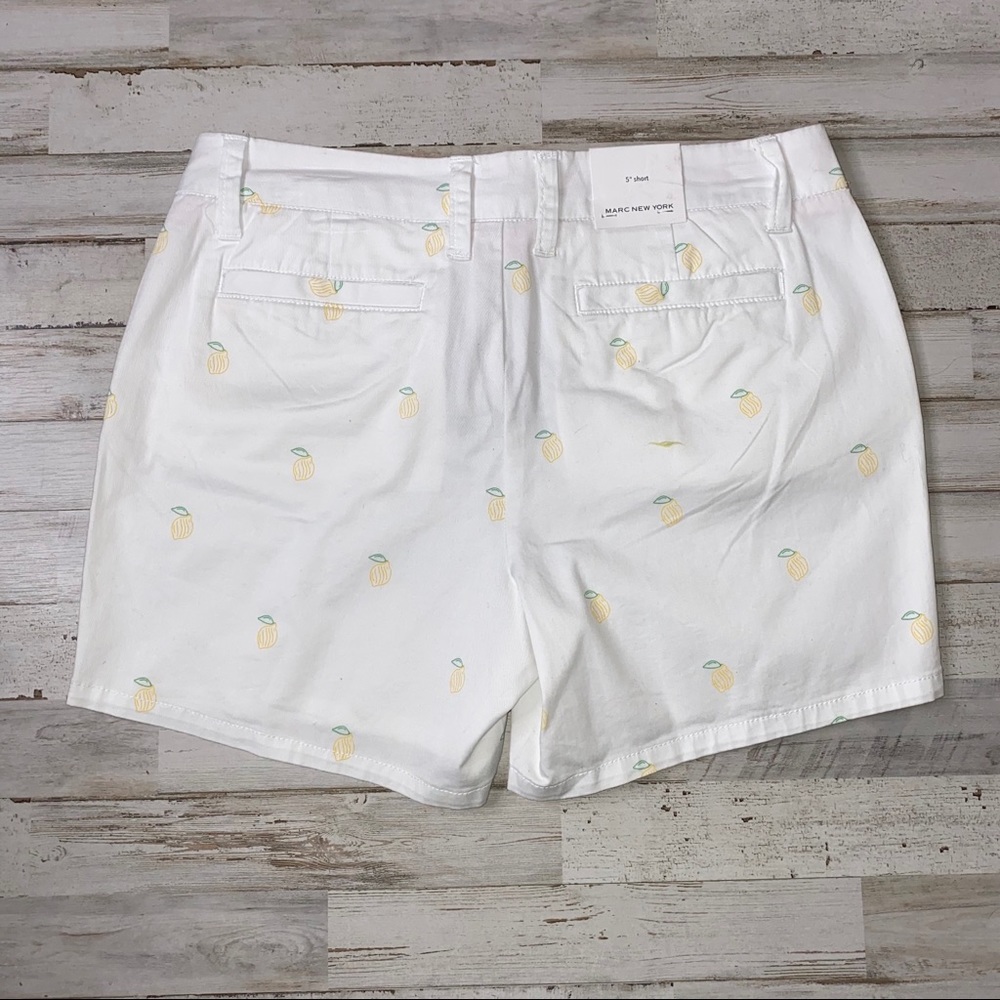 Marc New York Yellow Combo Lemons Printed Short - Picture 2 of 3